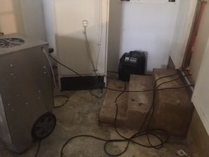 Water Damage from a Dishwasher Leak in Mineral Wells, TX (1)